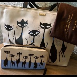 Kate Spade Handbag and matching wallet